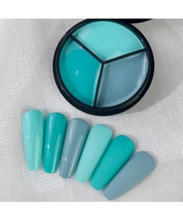 Summer Macaron Solid Cream Gel Nail Polish Palette for Nail Art Design Japanese No Flowing Soak Off UV LED Mud Gel Varnish - (Color: 5gx3Colors-Set21)