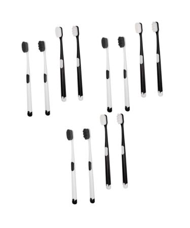 Minkissy 12 pcs wan to toothbrush teen toothbrush toothbrush toothbrush toothbrush for the oral care toothbrush for deep cleaning of the gums.