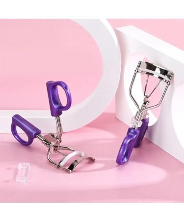 4 Color Woman Eyelash Curler Professional Eyelash Curler Folding False Eyelashe Auxiliary Eyelash Curling Clip Small Makeup Tool (Color : Dark Purple) - Buy Online on GoSupps.com