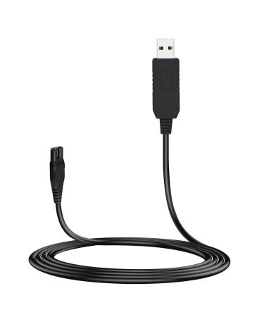 Merom 8V razor charging cable Petail cable for HQ850 Compatible with Philips Norelco One Blade QP2530 / QP2630 / HQ912 / HQ914 / HQ915 cable - Buy Online on GoSupps.com