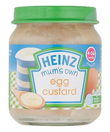 Heinz 4 - 36 Months Smooth Mum's Own Egg Custard 120 g
