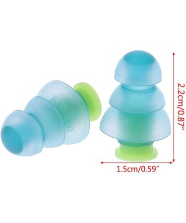 1 Pair Earplugs for Sleeping Silicone Noise Cancelling Earplugs Hearing Protection Ear Plugs for Studying Working - Buy Online on GoSupps.com