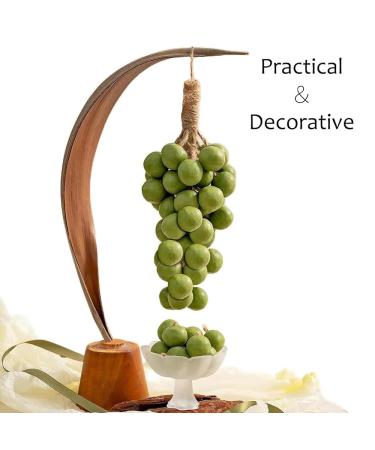 Grape Soap on A Rope Handmade Cold Process Grape Cluster Soap on Rope - Natural Grapes Vine Soaps on A Ropes Decorative & Giftable Soaps Bars for Washing Hands and Fresh Air (20 Purple) 1 Count (Pack of 1) Purple - Buy Online on GoSupps.com