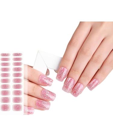 Elegant Gel Nail Strips Eye Catching Star Patern Nail Stickers DIY Decoration Perfect for Parties and Celebrations - Buy Online on GoSupps.com