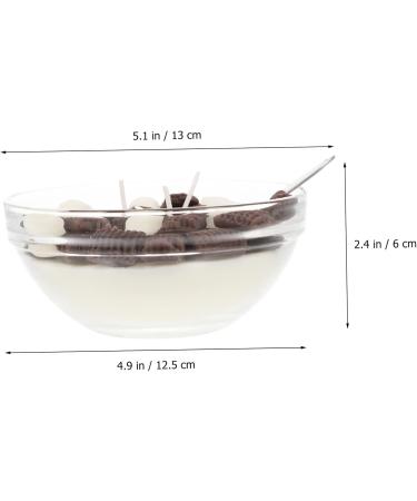 Healeved Scented Fruit Candle Bowl | Cute Food-Shaped Candles for Tablescape Decor | 13x12.5cm Assorted Colors - Cool Photo Ornaments & Mini Props - Buy Online on GoSupps.com