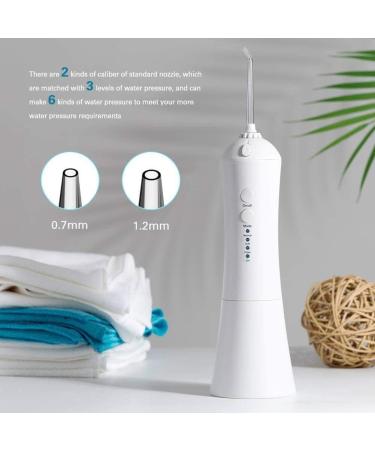 KouRy Water Flosser - 230ml Professional Dental Oral Irrigator USB Rechargeable IPX7 Waterproof Portable Clean Water Tank for Home & Travel - Pink - Buy Online on GoSupps.com