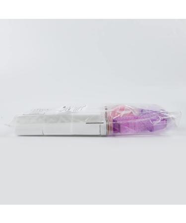 Fandamei Nail Polish Remover Tools Set - 500 Cotton Pads Nail Clips & Shaver Stainless Steel Files Purple Nail Brush & Pump Bottle - Best for Gel Nails - Buy Online on GoSupps.com