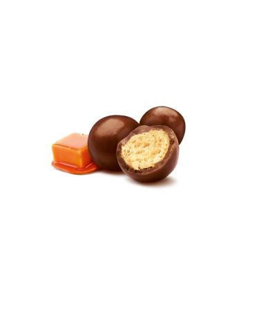 General Ehrmann High Protein Crispy Balls - Sugar-Free White Chocolate Caramel & Milk Chocolate - 330g Fairtrade Cocoa Snack - Ideal for Health-Conscious Shoppers - Buy Online on GoSupps.com
