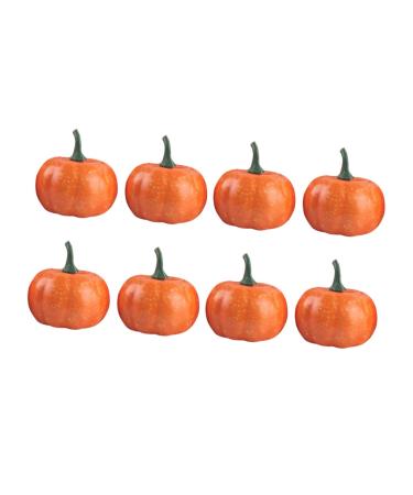Ciieeo 8pcs Party Pumpkin Artificial Pumpkin Artificiales Para Diy Fake Pumpkin Diy Pumpkin Faux Pumpkins Foam Pumpkin Large Pumpkin Decor Halloween Pumpkin Little Pumpkin Props