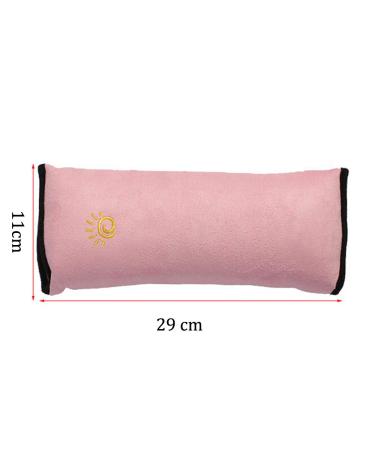 GEiNNOVA Car Safety Belt Pillow | Child Seat Belt Cushion & Headrest for Kids | Travel Comfort | Blue - Buy Online on GoSupps.com