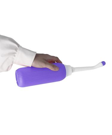 Premium Portable Bidet Sprayer - 500ml Postpartum Peri Bottle for Hygiene & Comfort - Sanitary Products in Imperial Purple - Buy Online on GoSupps.com