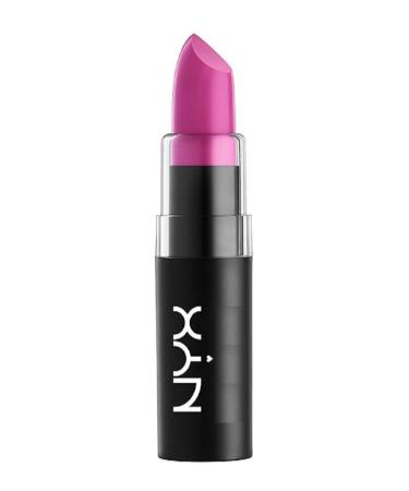 NYX Matte Lipstick in Shocking Pink - Long-Lasting Blue-Toned Hot Pink Shade - 1 Count - Buy Online on GoSupps.com