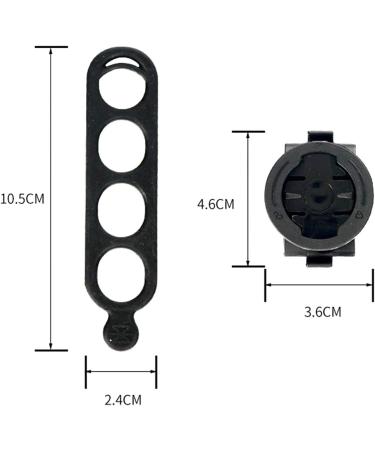 360 Rotatable Bicycle Stem Navigation Mount for Garmin Edge & iGPSPORT XOSS | Durable Black Plastic Handlebar Accessory - Buy Online on GoSupps.com