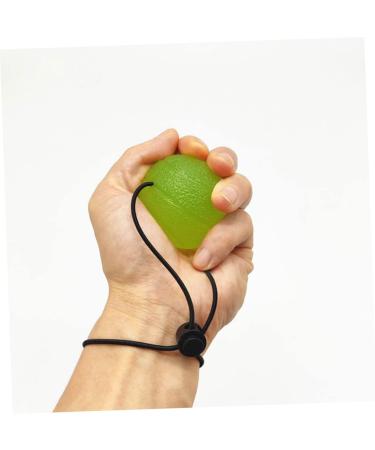 Buy Homsfou Fitness Equipment - 3-Stage Handle Ball & Finger Training Device | Strengthen Grip & Improve Hand Power - TPE 20x5cm - Set of 3 Yellow - Buy Online on GoSupps.com