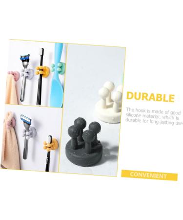 Alipis Silicone Hook - 24 Razor Hook Hat Holders & Toothbrush Storage Solutions | Bathroom & Household Hooks - Buy Online on GoSupps.com