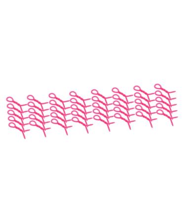 Beavorty 40 Pcs Perm Tools Perm Rods Curling Perm Rod Hair Curler for Short Hair Spiral Perm Kit for Women Perm Rod for Styling Hair Curlers Spiral Curls Hair Rollers for Women 15.00X0.60X0.60CMx4pcs Rosyx4pcs