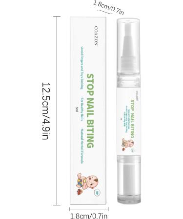 Nail Biting Stop Bitter Formulas Habit Control 5ml NoBite Nail Solution for Teens Boys Girls With Finger Chewing Problem - Buy Online on GoSupps.com