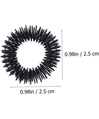 Solustre 9-Set Battery Ring Finger Massage Rings - Acupressure Metal Circles for Relaxation & Relief | Ideal for Household Use & Gift - Buy Online on GoSupps.com