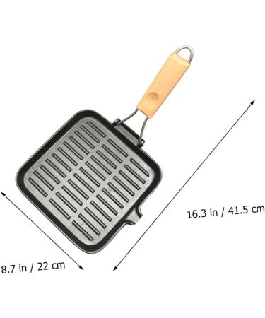 PRETYZOOM Frying Pan Mini Baking Pans Stainless Steel Cooking Utensils Outdoor Cooking Stove Nonstick Skillet Stovetop Stainless Steel Saucepan Egg Pan Iron Cooking Pot Non Stick - Buy Online on GoSupps.com