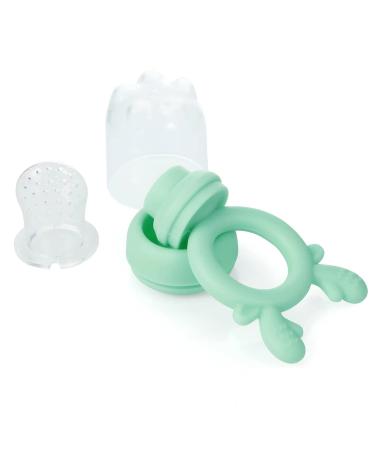 PandaEar 2 Pack Silicone Baby Fruit Feeder | Teething Relief & Baby Food Pacifier with 3 Size Pouches - Buy Online on GoSupps.com