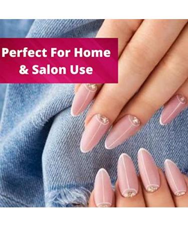 Semilac Extend Base 5-in-1 UV-Gel Nail Polish - Durable Glitter Pink 806 7ml - Manicure & Pedicure Extension Color & Lower Coat - Buy Online on GoSupps.com