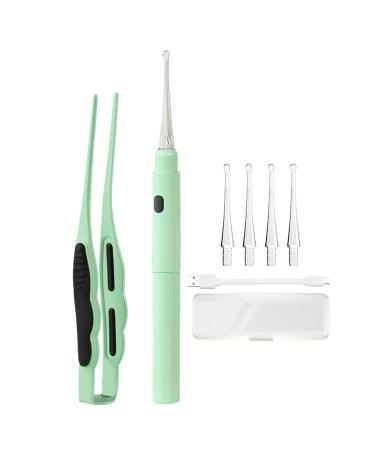 Rechargeable Visual Children's Luminous Ear Scoop Baby Ear Scoop Ear Wax Tweezers Ear Picking Corkscrew Ear Wax Remover D One Size