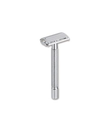 B ker Plus Manufaktur Solingen Safety Razor Butterfly L Chrome Silver Silver 1 piece (1 pack)