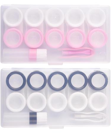Healeved 6 Set Storage Box for Colored Contact Lenses | Contact Lens Case & Housing Kit | International Shipping Available - Buy Online on GoSupps.com