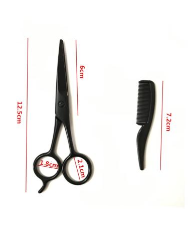 Magiclulu 9-Piece Mustache & Beard Care Kit for Men | Eyelash & Nasal Hair Cutting Tools | Multi-Color Grooming Set | Perfect Gift for Bearded Men - Buy Online on GoSupps.com