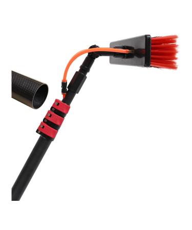 Outdoor Window Cleaning Poles Panel Cleaning 3.6-7.2M Water Fed Telesbrush Aluminum Alloy Extendable Cleaner Conservatory Roof Cleaning Tools/30Cm Brush Head/3.6 M/11.8 Ft/ 5.4 M/17.7 Ft