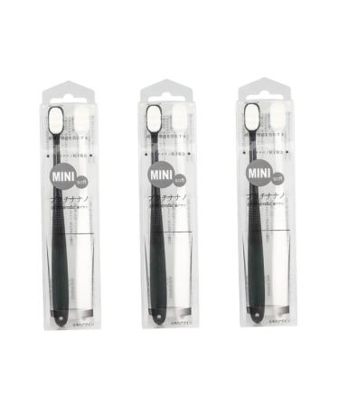 Mobestech 6 Pcs Ultra Fine Soft Toothbrush Long Handle Dental Floss Captivity Travel