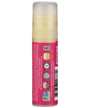 Eco Lips Mongo Kiss Lip Balm Pomegranate - 2PC | Organic & Natural Moisturizing Balm for Healthy Lips - Buy Online on GoSupps.com