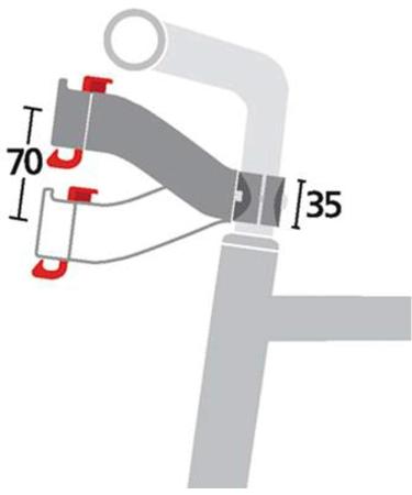 KLICKfix Handlebar Adapter for Stem - Black | Single Size | International Shipping Available - Buy Online on GoSupps.com