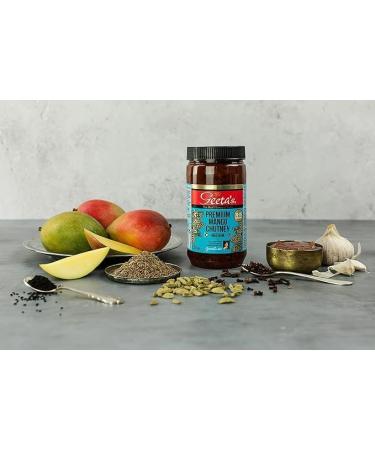 Geeta's Premium Mango Chutney Medium 1.5kg (Pack of 2) | Authentic Indian Chutney with Exquisite Mango Flavor | No Artificial Colours or Flavours | No Preservatives - Buy Online on GoSupps.com