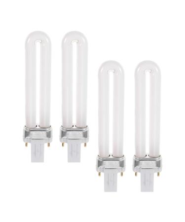 Minkissy 4 Pieces 12W Nail Art Light for Nail Therapy Phototherapy Manicure Light Curing