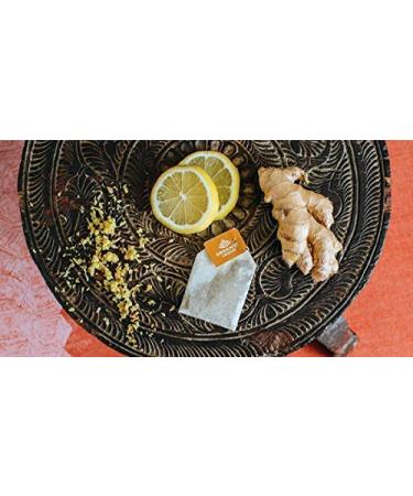 Organic India Tulsi Ginger Turmeric Tea Bags - 18 Count (Pack of 1) - Buy Online on GoSupps.com