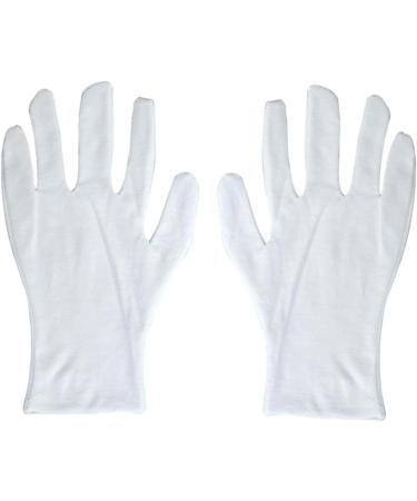 FRCOLOR Cotton Work Gloves 18 Pairs Cotton Gloves Factory Gloves White Gloves Lengthen Work White Work Gloves - Buy Online on GoSupps.com