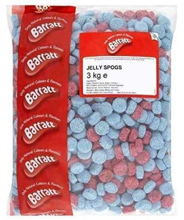 Jelly Spogs/Jelly Buttons 3 Kilo Bag