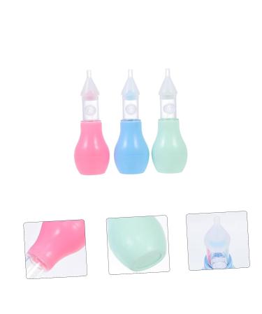 Healvian Anti Reflux Nasal Aspirator - 3pcs Baby Suction Bowl & Nose Bulb Syringe Set - Buy Online on GoSupps.com