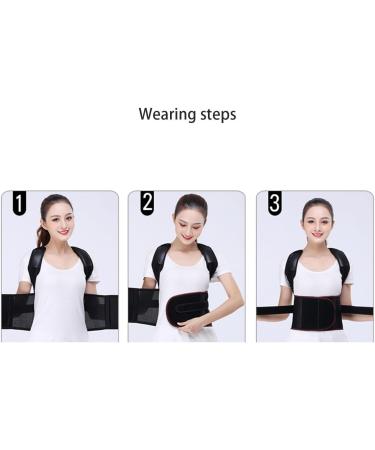 Adjustable Back Bandage for Men Women & Children - Complete Lumbar Support for Back Pain Relief | Black Medium - Buy Online on GoSupps.com