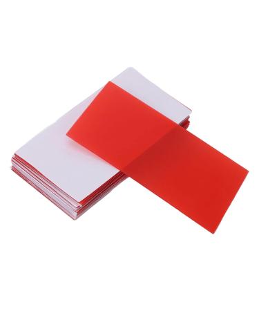 Red Dental Base Plate Wax - 18 Pieces 1.3mm Thick Moulding Wax for Precise Dental Work & Oral Casting - Buy Online on GoSupps.com