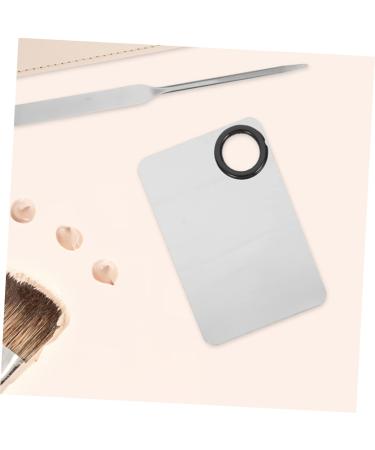 Buy 1 Set Color Stick Palette & Waxing Spatula | Essential Makeup Color Mixing Plates & Tools | Stainless Steel Foundation Palette for Flawless Beauty - Buy Online on GoSupps.com