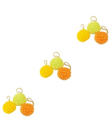 9 Pcs Honeycomb Bath Ball Shower Ball Bath Sponge