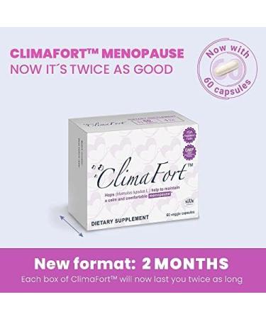 ClimaFort Menopause Supplement - Hormone Balance & Relief for Hot Flashes, Irritability - 60 Day Supply - Buy Online on GoSupps.com