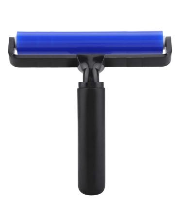 Dust Removal Silicone Roller Anti Static Roller Brush Four Sizes nual Cleaner Tool for Dust Pet Hair Clothes Carpet Furniture(6in)