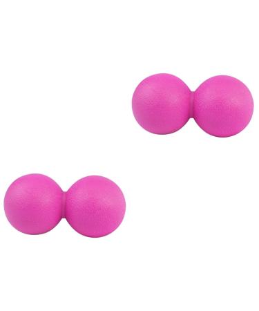 Beavorty 2st Foot massager Massage ball deep fabric ball Double lacrosse ball roller roller for self-massage peanut ball massage roller body peanut balls relaxation ball massage globe
