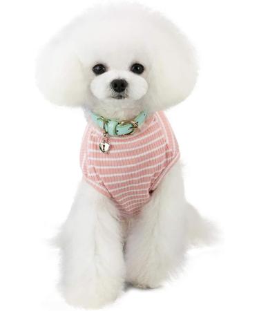 Shop Cute Striped Pet Pullover Sweater for Small Dogs & Cats - Red Blue Gray - Adorable & Cozy Clothes for Pets (2XL 1.2-9.0 kg) - Buy Online on GoSupps.com