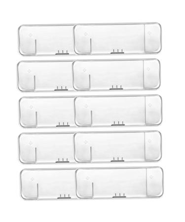 Magiclulu 10 pieces box razor storage box wet razor etui safety razor case razor holder razor protective cover razor case traveler detention razor holder outdoor