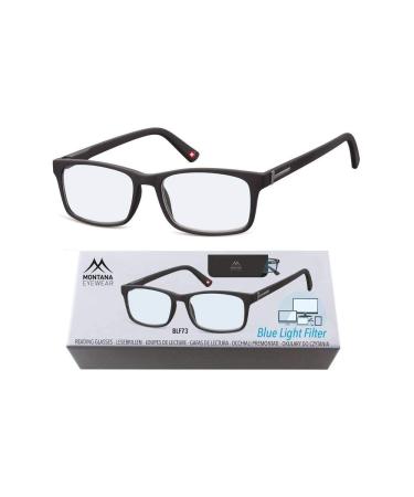 Montana Eyewear - reading glasses with BLUE LIGHT FILTER Mod. B-MR73 - +1.00 Dpt. - Buy Online on GoSupps.com