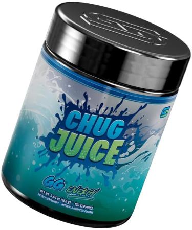 Gamer Supps GG Energy - Chug Juice by LazarBeam (100 Servings) - Keto Friendly Gaming Energy and Nootropic Blend, Sugar Free + Organic Caffeine + Vitamins + Immune Support, Powder Drink - Buy Online on GoSupps.com